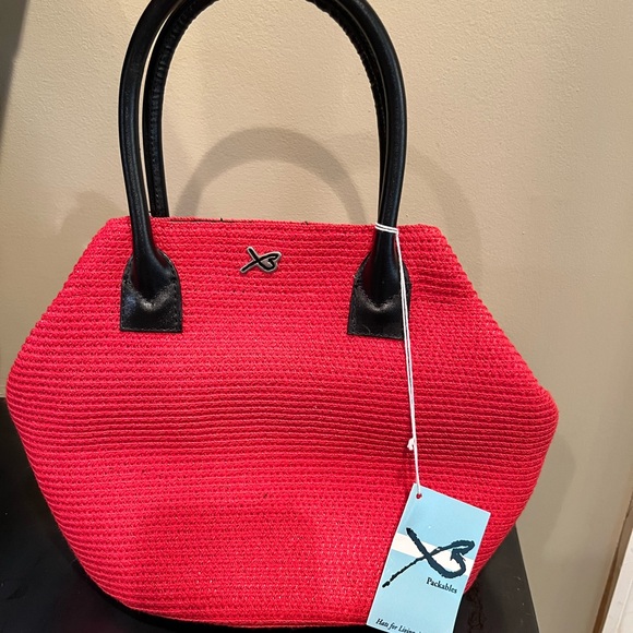 Beckmar Packables Handbags - Red Women's Tote Bag